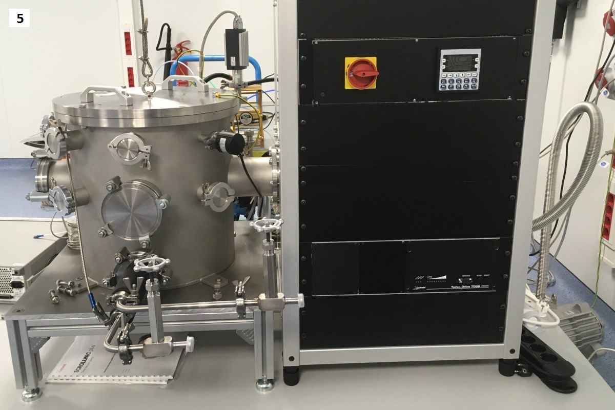 Vacuum chamber high power radiofrequency laboratory Val Space